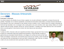 Tablet Screenshot of devorare.com.br